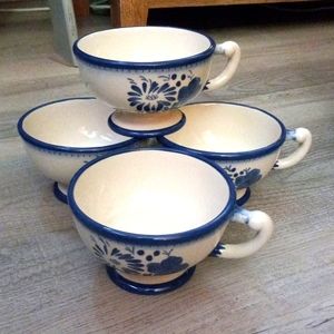 Vintage Rare  Ganz Bella Casa Pedalstool large Teacups